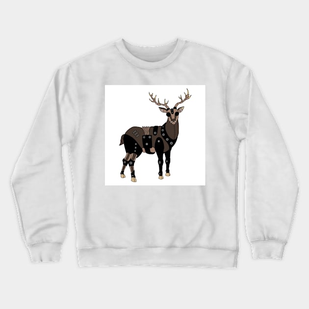 Robot Animals 02 (Style:3) Crewneck Sweatshirt by luminousstore